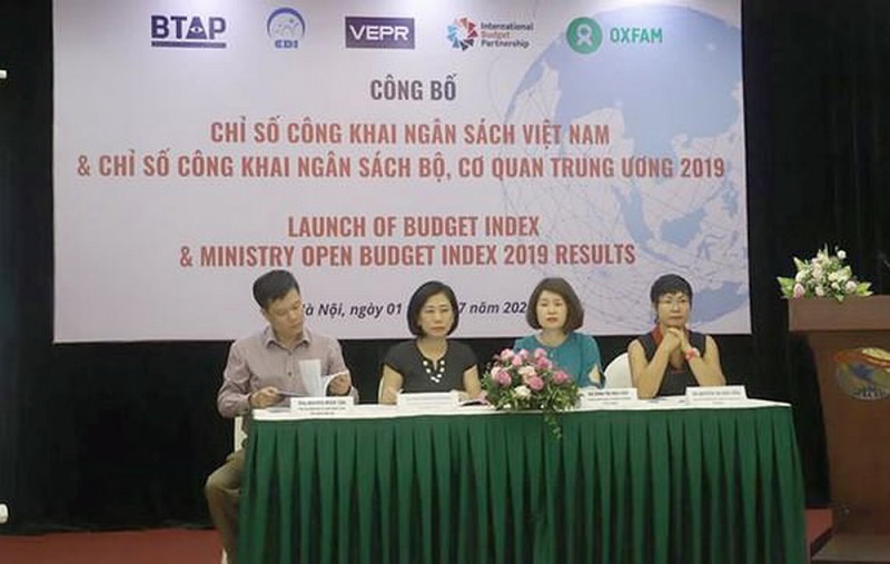 Việt Nam tăng 14 bậc xếp hạng về công khai minh bạch ngân sách