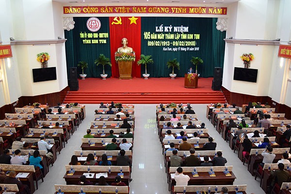 Kon Tum tổ chức Lễ Kỷ niệm 105 ngày thành lập tỉnh