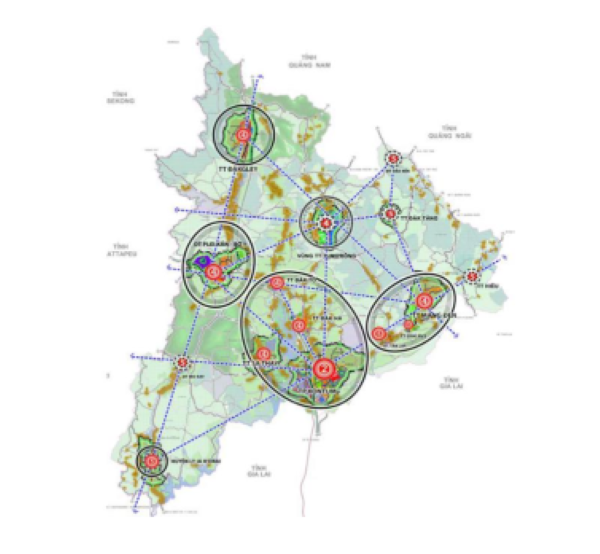 Phê duyệt Chương trình phát triển đô thị tỉnh Kon Tum đến năm 2030, tầm nhìn đến năm 2050