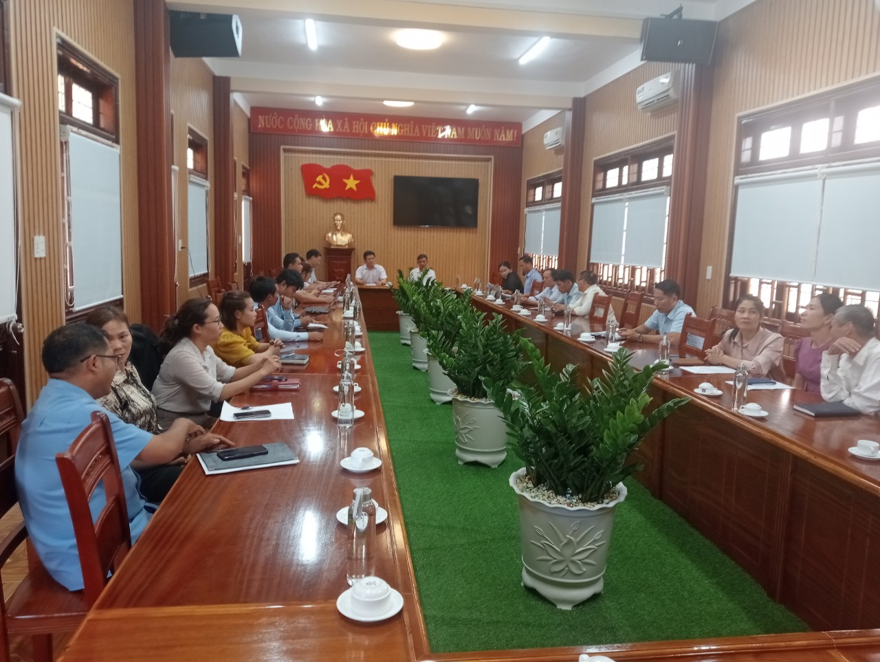 Công bố Quyết định thanh tra chuyên ngành kế hoạch và đầu tư tại UBND Huyện Đăk Tô