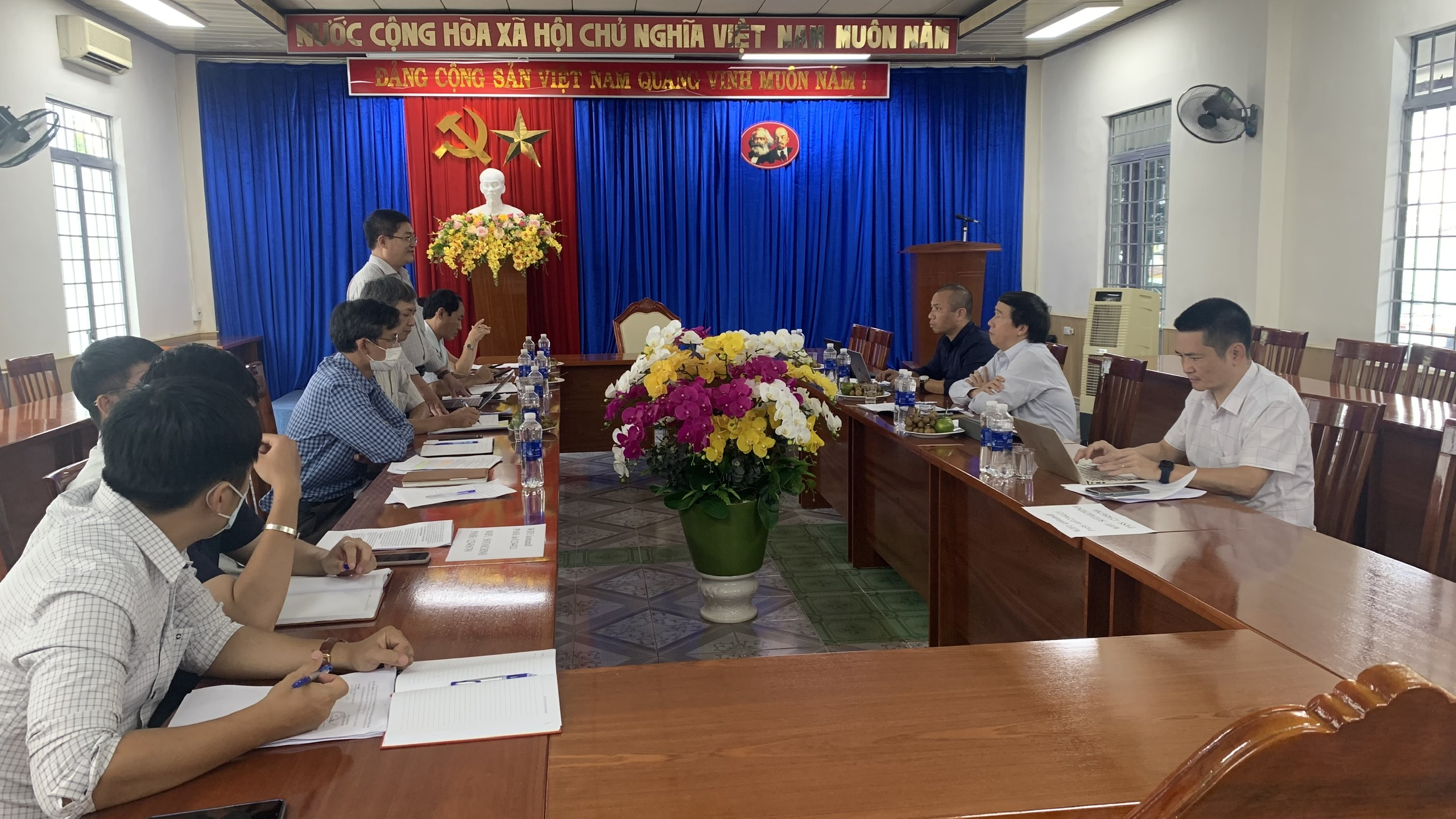 Sở Tài chính tỉnh Kon Tum làm việc với đoàn công tác của Cục tin học thống kê tài chính-Bộ Tài chính